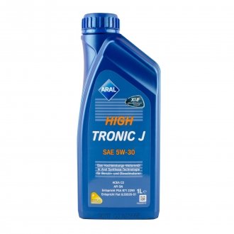 Олива HighTronic J 5W-30, 1л. ARAL 151CED