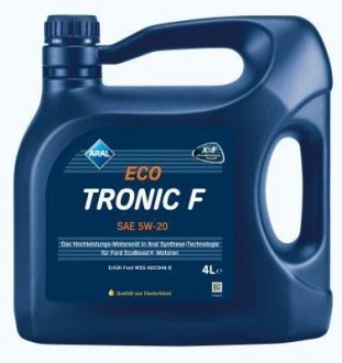 Олива EcoTronic F 5W-20, 4л. ARAL 15570E