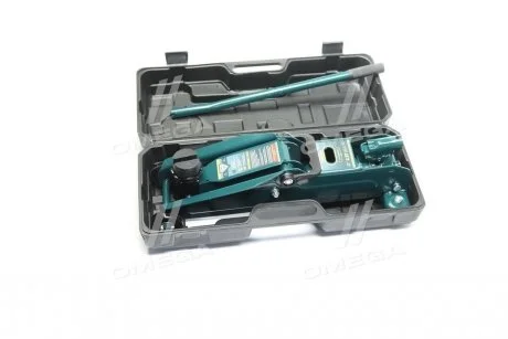 Домкрат підкатний, 2,5т., пластик, Н=133/387 11,5 кг, із запобіжником <> ARMER ARM11PVC