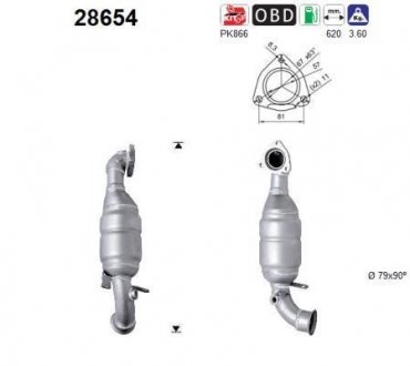 Катализатор AS AS-PL 28654