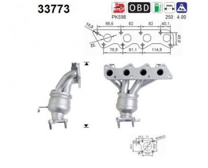Катализатор AS AS-PL 33773