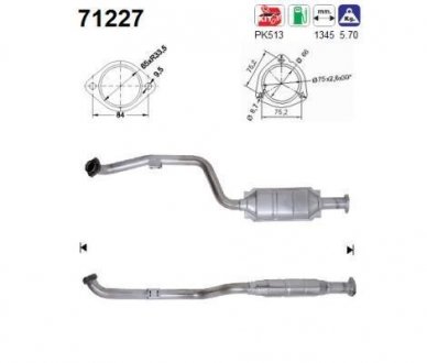 Катализатор AS AS-PL 71227