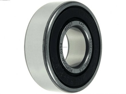 Подшипник генератора CG140084, 6202 2RS (15.0*35.0*11.0) AS-PL ABE9003(FAG)