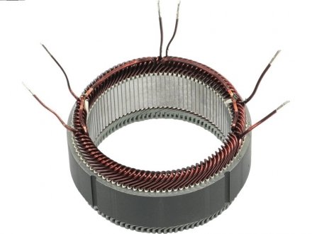 Статор генератора ND 12V-140A, (до 10421 0-4660), (101.0*128.5*32.0) AS-PL AS6021