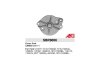 Задня кришка стартера FO, CG235114 (до C S1245) SBR9006