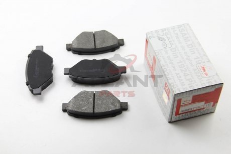 Колодки тормозные дисковые передние 1,4 8V/16V Megane II 2002- ASAM 55463