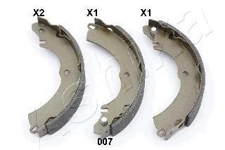 К-кт зад. бараб. колодок Chery Jaggi, Chery Kimo/Mitsubishi Colt/Lancer 04- ASHIKA 55-00-007