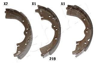 Гальмівні колодки (набір) ASHIKA 5502219