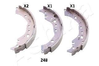 Гальмівні колодки (набір) ASHIKA 5502248