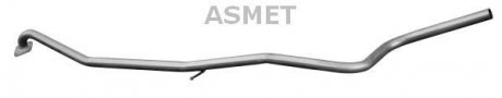 Труба вихлопного газу ASMET 07182