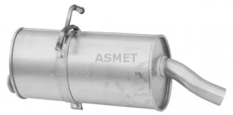 Задній. глушник,випускна сист. ASMET 08079