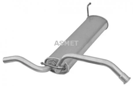 Глушник вихлопних газів (кінцевий) ASMET 20035