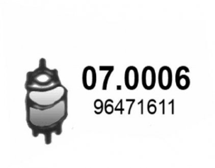 Катализатор ASSO 070006