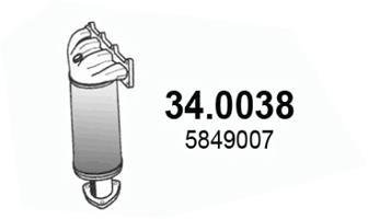 Катализатор ASSO 340038