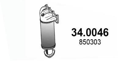 Катализатор ASSO 340046