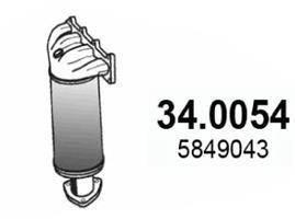 Катализатор ASSO 340054