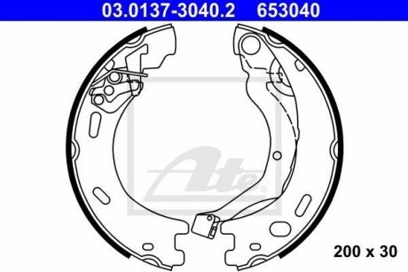 SZCZКKI HAM 03.0137-3040.2 LAND ROVER DISCOVERY IV 3.0 4X4 13-, 2.7TD 4X4 09- TYЈ ATE 03013730402 (фото 1)