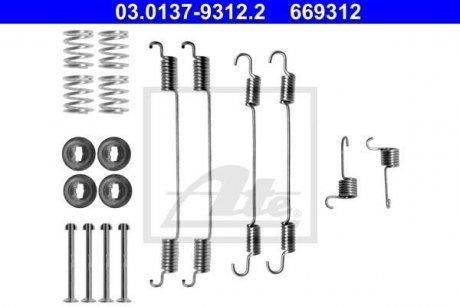 Монтажный набор колодки ATE 03013793122