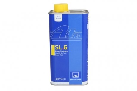 Тормозная жидкость SL.6 DOT 4, 1л. ATE 03990164322 (фото 1)