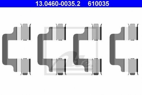 К/т монтажний колодок ATE 13.0460-0035.2