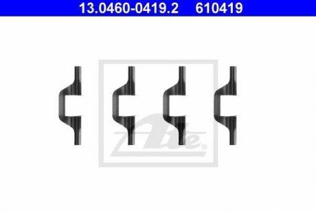 Тормозные колодки (монтажный набор) ATE 13046004192