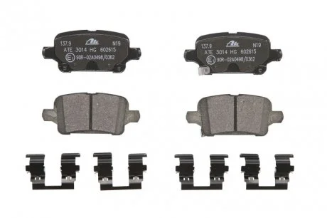 Фото тормозные колодки, дисковые ATE 13046026152 Тормозные колодки, дисковые ATE 13046026152