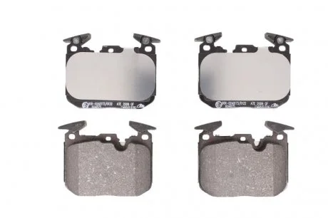 Фото гальмівні колодки, дискові ATE 13046048752 Гальмівні колодки, дискові ATE 13046048752