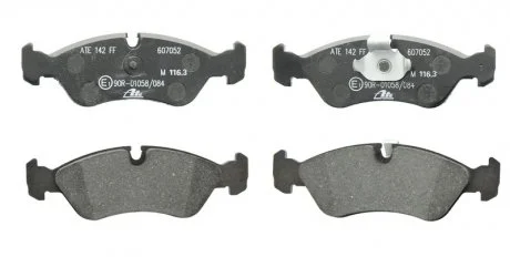 Колодки тормозные дисковые, к-кт ATE 13046070522
