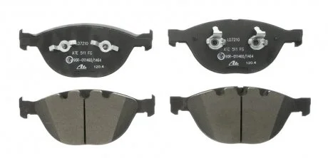 Тормозные колодки, дисковые ATE 13046071702