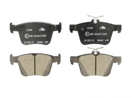 Фото колодки тормозные дисковые керамические, к-кт ATE 13047072752 Колодки тормозные дисковые керамические, к-кт ATE 13047072752