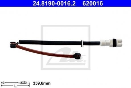 Датчик износа тормозных колодок.) ATE 24819000162