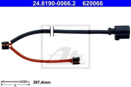 Brake sensor front ATE 24819000662