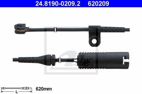 Датчик износа тормозных колодок ATE 24819002092