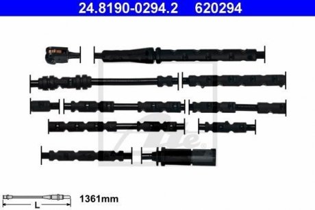 Датчик износа тормозных колодок ATE 24819002942