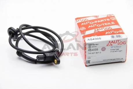 Фото датчик ABS задній Golf III/Vento 91-98 AUTLOG AS4005 Датчик ABS задній Golf III/Vento 91-98 AUTLOG AS4005