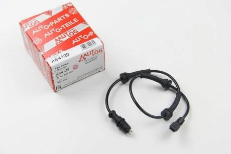 Датчик ABS передн Лів/Прав RENAULT GRAND SCENIC II, MEGANE II, SCENIC II 1.4-2.0 09.02- AUTLOG AS4129