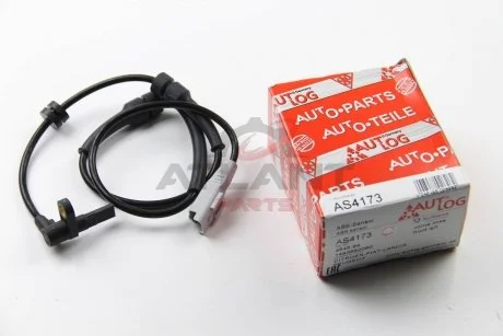 Датчик ABS передн Лів CITROEN C8 FIAT ULYSSE LANCIA PHEDRA PEUGEOT 807 2.0-3.0 06.02- AUTLOG AS4173