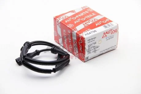 Датчик ABS передн Лів/Прав NISSAN PRIMASTAR, OPEL VIVARO A, RENAULT TRAFIC II 1.9D-2.5D 02.01- AUTLOG AS4798