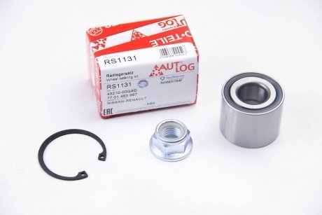 Фото підшипник маточини зад. Kangoo 98- (-ABS) AUTLOG RS1131 Підшипник маточини зад. Kangoo 98- (-ABS) AUTLOG RS1131