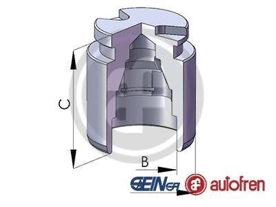 Поршень тормозного суппорта AUTOFREN D025115