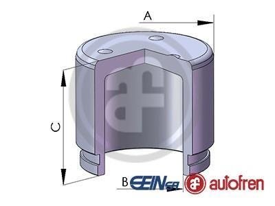 Поршень тормозного суппорта AUTOFREN D025123