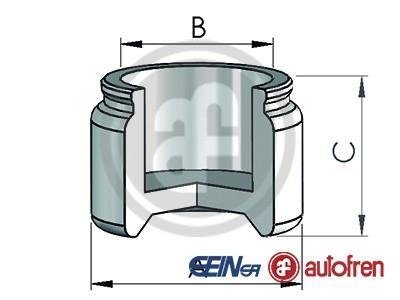 Поршень тормозного суппорта AUTOFREN D025139