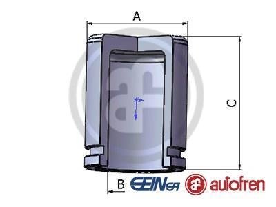 Поршень гальмівного супорта AUTOFREN D025279