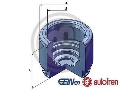 Поршень тормозного суппорта AUTOFREN D025320 (фото 1)