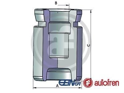 Поршень тормозного суппорта AUTOFREN D025333 (фото 1)