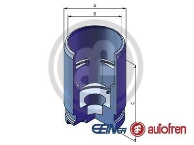 Поршень гальмівного супорта AUTOFREN D025334