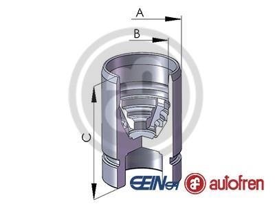 Поршень тормозного суппорта AUTOFREN D025522 (фото 1)