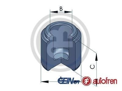 Поршень супорта Colt/Lancer/323/MX-5/Corolla/Rav4 85-14 54*49,5mm AUTOFREN D02552 (фото 1)