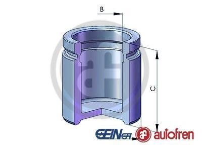 Поршень гальмівного супорта AUTOFREN D025590