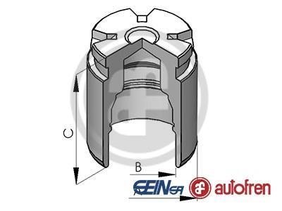 Поршень гальмівного супорта AUTOFREN D025642